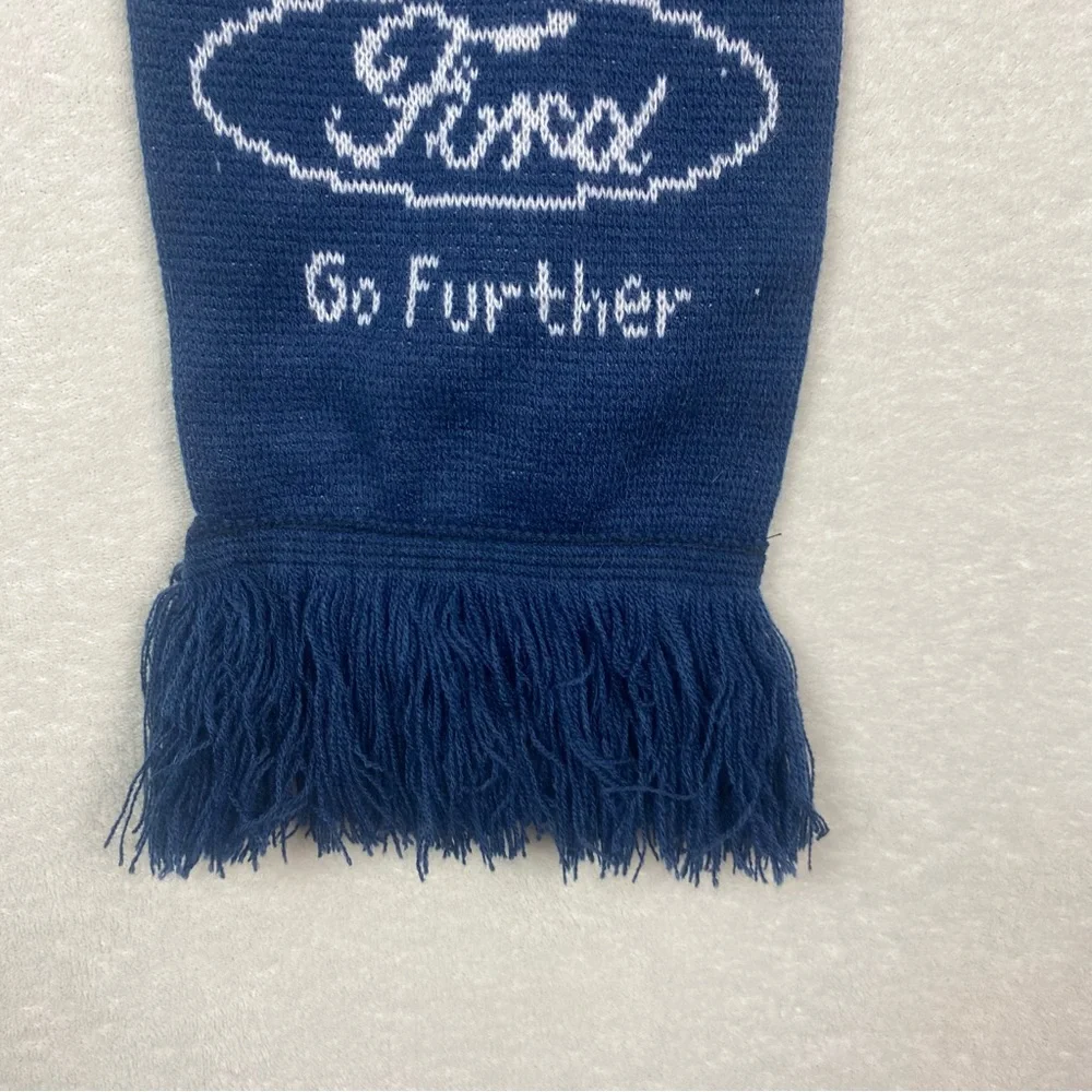 Vintage 90s NFL Dallas Cowboys Ford Navy‎ Scarf